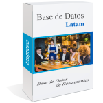 Encuentra base de datos de restaurantes