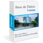 Base de datos de universidades privadas